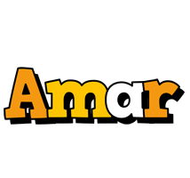Amar cartoon logo