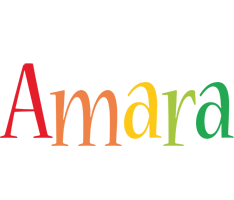 Amara birthday logo