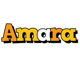 Amara cartoon logo