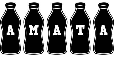 Amata bottle logo
