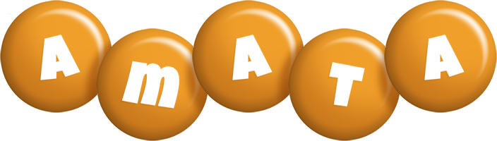 Amata candy-orange logo