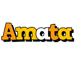 Amata cartoon logo