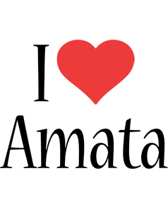 Amata i-love logo