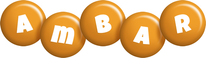 Ambar candy-orange logo