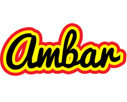 Ambar flaming logo