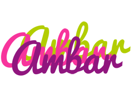 Ambar flowers logo