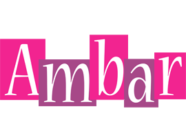 Ambar whine logo