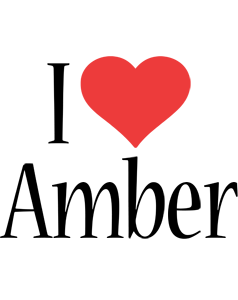Amber i-love logo