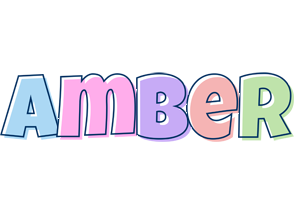 Amber pastel logo