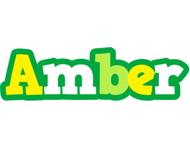 Amber soccer logo