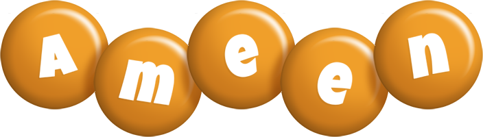 Ameen candy-orange logo