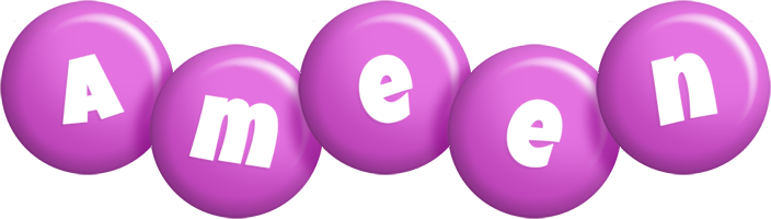 Ameen candy-purple logo