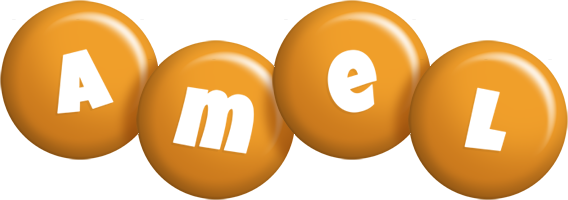 Amel candy-orange logo