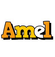 Amel cartoon logo