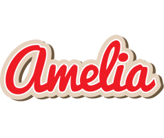 Amelia chocolate logo