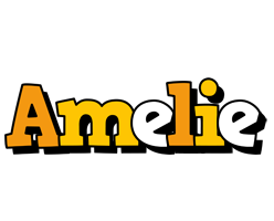 Amelie cartoon logo