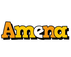 Amena cartoon logo