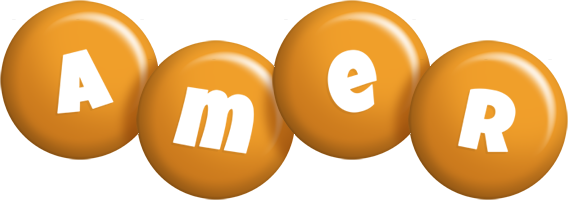 Amer candy-orange logo