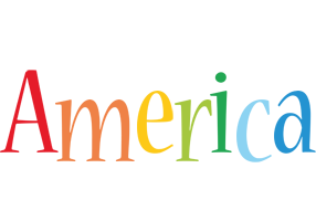 America birthday logo