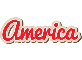 America chocolate logo