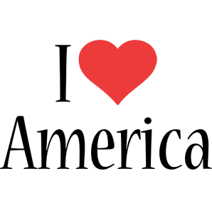America i-love logo
