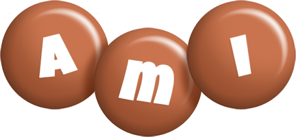 Ami candy-brown logo
