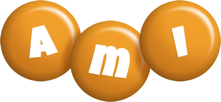 Ami candy-orange logo