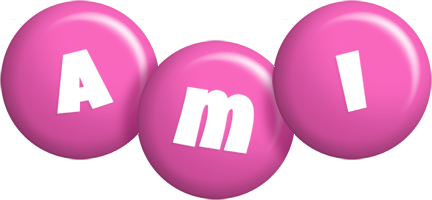 Ami candy-pink logo