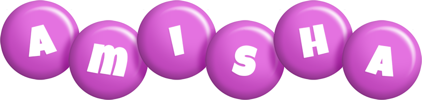 Amisha candy-purple logo