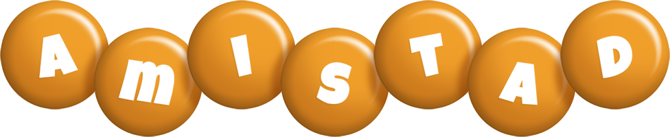Amistad candy-orange logo