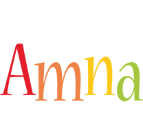 Amna birthday logo