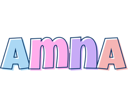Amna pastel logo