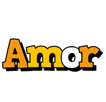 Amor cartoon logo