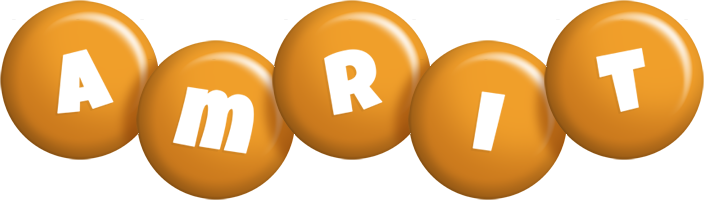 Amrit candy-orange logo