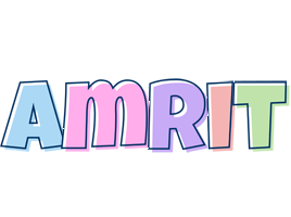 Amrit pastel logo