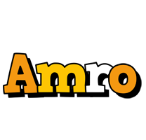 Amro cartoon logo