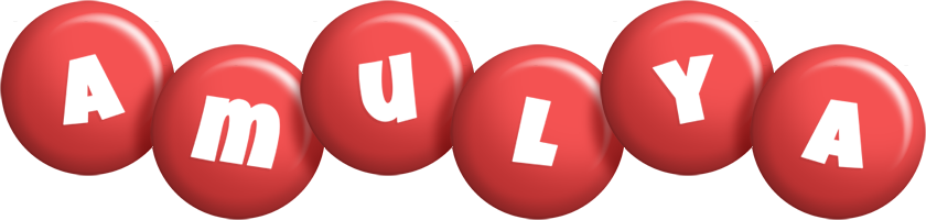 Amulya candy-red logo