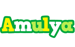 Amulya soccer logo
