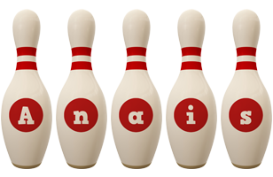 Anais bowling-pin logo