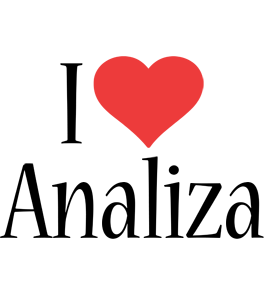 Analiza i-love logo