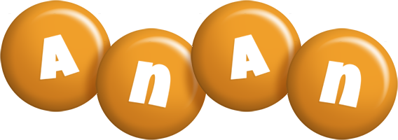 Anan candy-orange logo