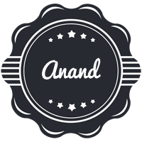 Anand badge logo