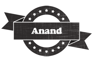 Anand grunge logo