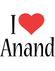Anand i-love logo