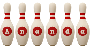 Ananda bowling-pin logo