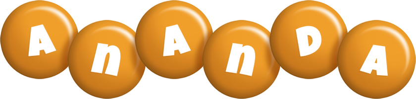 Ananda candy-orange logo