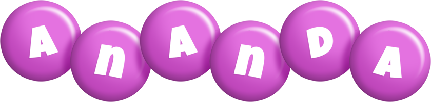 Ananda candy-purple logo