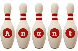 Anant bowling-pin logo