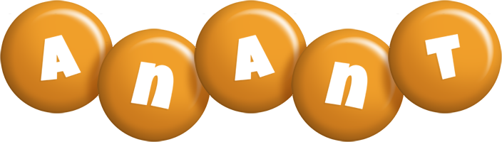 Anant candy-orange logo