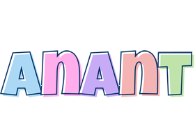 Anant pastel logo